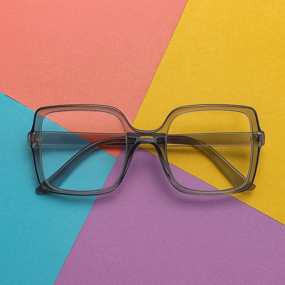 Stylish Clear Frame Glasses